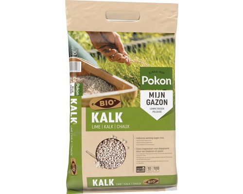 Pokon Gazonkalk zak voor bodemverbetering en mosbestrijding