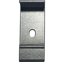 Metalen clip met gat voor bevestiging
