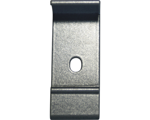 Metalen clip met gat voor bevestiging