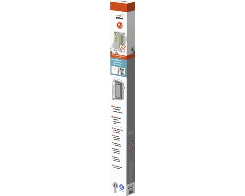 Home Protect insectenhor telescopisch vensterraam van aluminium, verpakkingsaanzicht