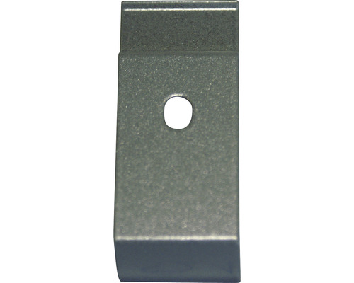 Metalen houder met gat voor bevestiging