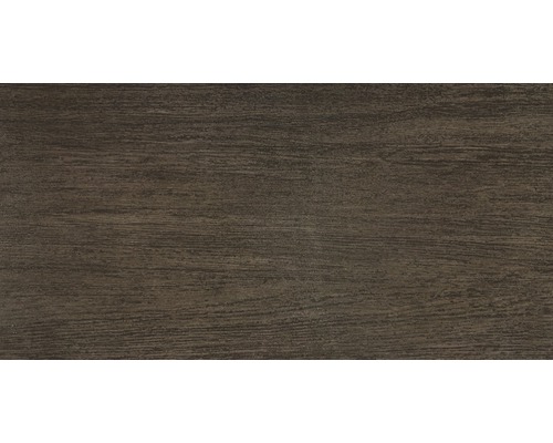 Wand- en vloertegel Philea donkerbruin 30x60 cm Houten oppervlak met nerf