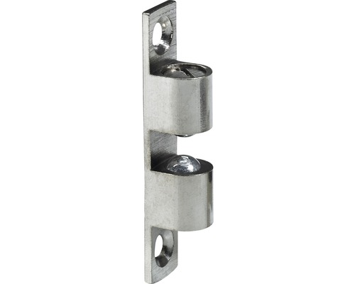 HETTICH Kogelsluiting 49x10 mm vernikkeld, 10 stuks Metalen kogelvanger voor meubels
