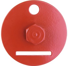 GAH.ALBERTS Inschroefhulp voor L-steunen staal rood-thumb-1