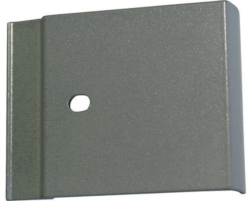 Metalen hoek met boring