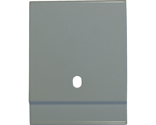 Metalen plaat met gat voor bevestiging