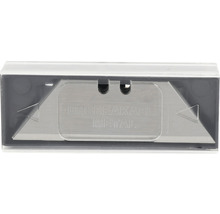 Doos met onbreekbare metalen trapeziummessen