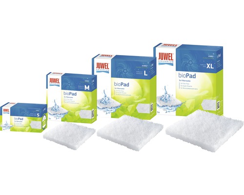 Juwel BioPad filterwatten in verschillende formaten