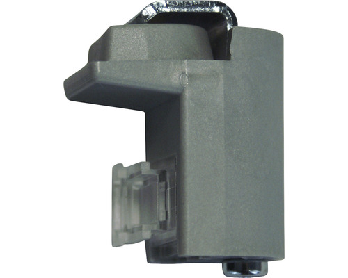 Raamkruk bevestigingselement van kunststof en metaal