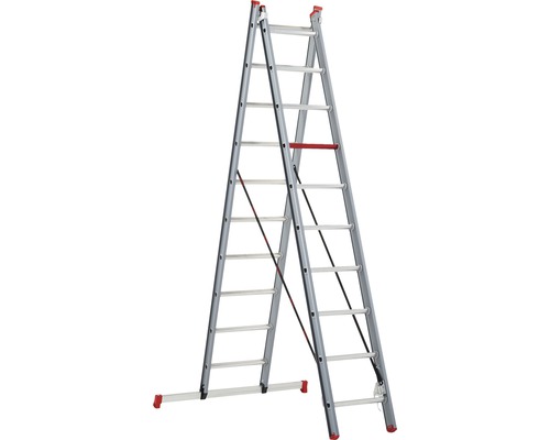 Aluminium multifunctionele ladder in A-stand