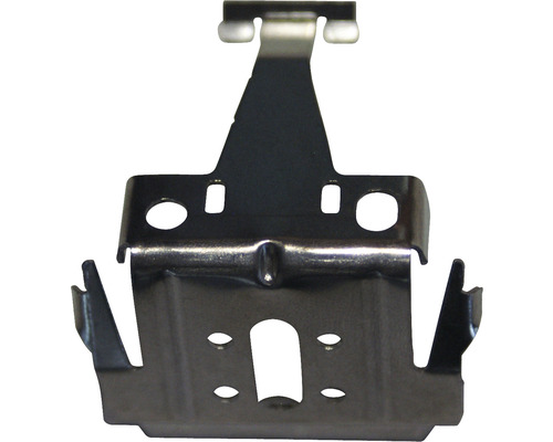 Metalen beugel met bevestigingsgaten voor diverse toepassingen