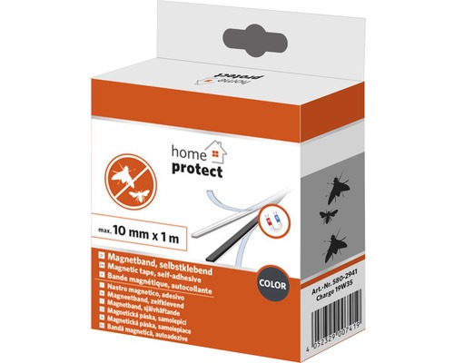 HOME PROTECT Magneetband zelfklevend antraciet 100 cm