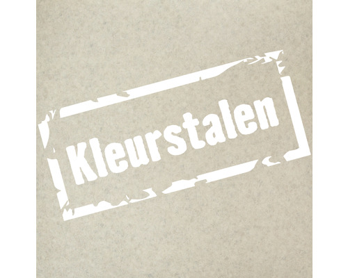 Kleurstaal PVC vloerzeil Titan gespikkeld lichtbeige Kleurstalen