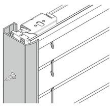 SOLUNA U-zijgeleiding s3 28 & 33 mm grijs 68401271140