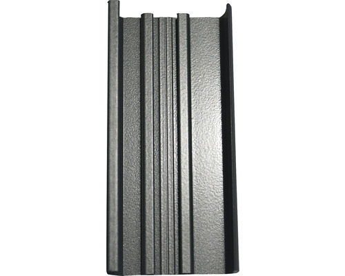Grijs metalen profiel