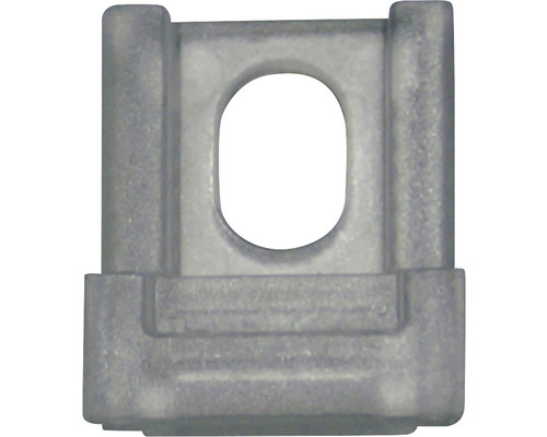 Metalen raambeslag met rechthoekige opening