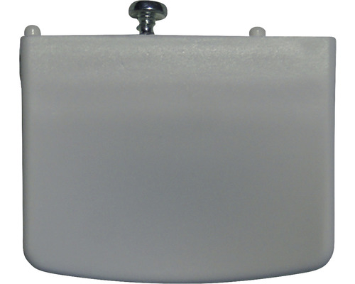 Kunststof afdekking met schroef voor rolgordijn