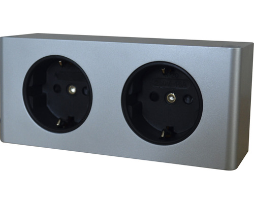 Dubbel stopcontact voor binnenshuis
