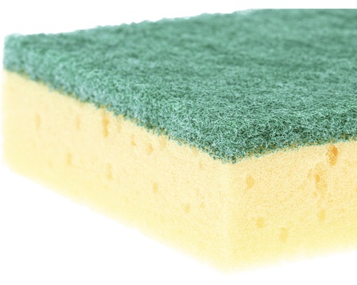 Reinigingsspons met schuurvlies