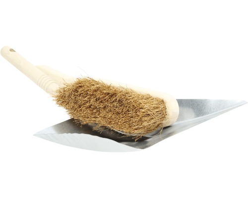 Stoffer en blik set met handveger