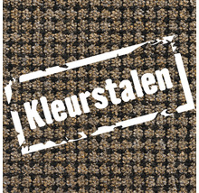 Kleurstalen van een tapijt