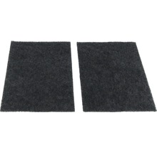 Twee koolstoffilters voor afzuigkappen