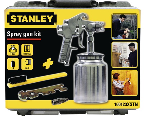 Stanley verfspuitpistool set