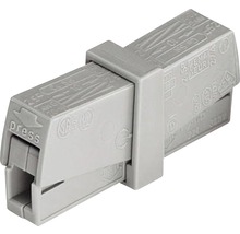 Enkele grijze draadconnector