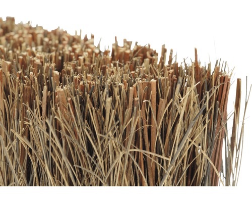 Close-up van rietmat voor tuinafscheiding en privacy