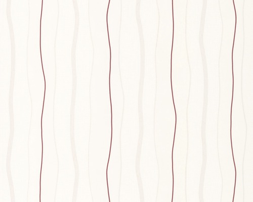 A.S. CRÉATION Vliesbehang 2495-31 Casual Living strepen crème Behang met streepmotief