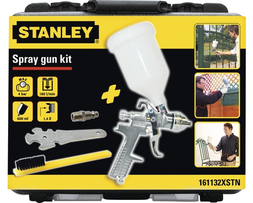 Stanley verfspuitpistool set