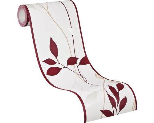 Rol papieren behang met bladmotief