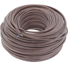 Siliconen kabel hittebestendig 3x0,75 mm² rood/bruin 100 m-thumb-0