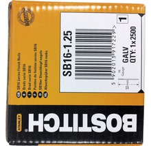Stanley Bostitch SB16 serie afwerkspijkers, 1 verpakking van 2500 stuks
