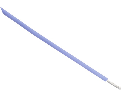 Montagedraad hittebestendig 1x1,5 mm² blauw (per meter)