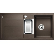 Spoelbak met afdruiprek en zeef