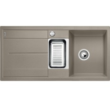 Spoelbak met afdruiprek en zeef