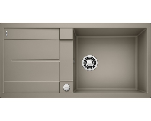 BLANCO Spoelbak Metra XL 6 S tartufo 50x100 cm Spoelbak met afdruiprek