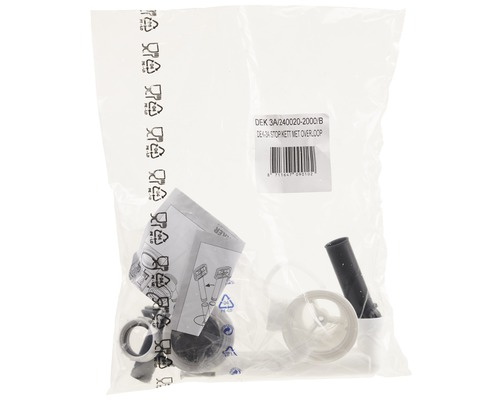 Verpakking met een afvoergarnituurset