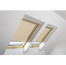 FAKRO Plissé honeycomb verduisterend handbediend APF II 55/78 602 beige