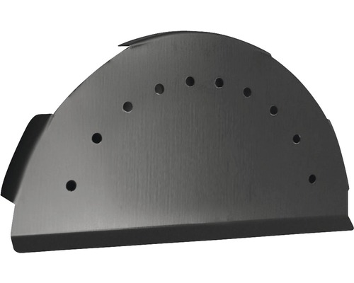 Servethouder van metaal met gaten