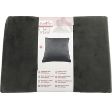 SoleVito fluwelen kussenhoes 70x70 cm van 100 procent polyester