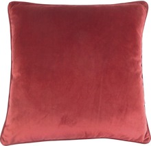 SOLEVITO Kussenhoes velvet bordeaux 70x70 cm