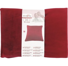 Verpakte kussenhoes van velvet, 70 bij 70 centimeter
