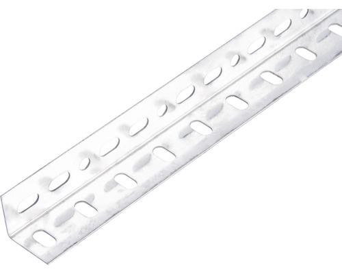 GAH.ALBERTS Hoekprofiel Conceptor 25x25x1,2 mm verzinkt, 200 cm Geperforeerde hoek van metaal