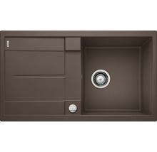 Spoelbak van composietmateriaal met afdruiprek