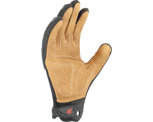 Lederen werkhandschoen