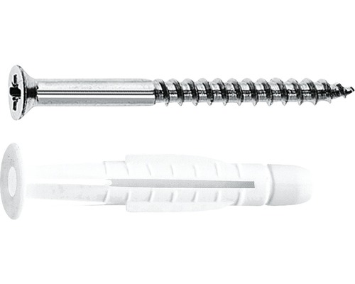 TOX Multifunctionele plug TRIKA 5/31+S (schroeven + pluggen), 10 stuks Schroef met plug