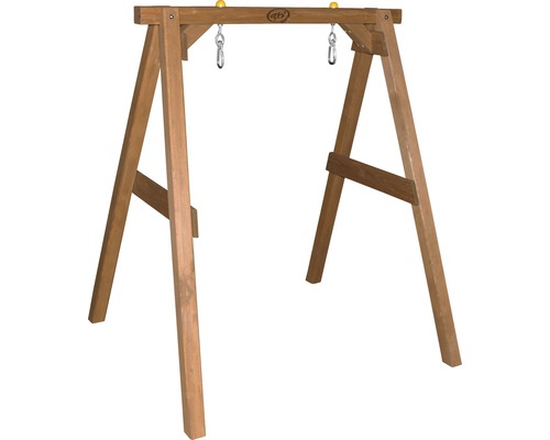 Houten schommelframe voor de tuin