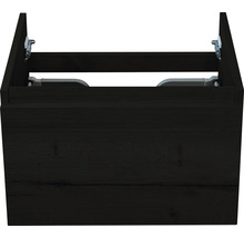 SANOX Wastafelonderkast Frozen 40x60 cm black oak